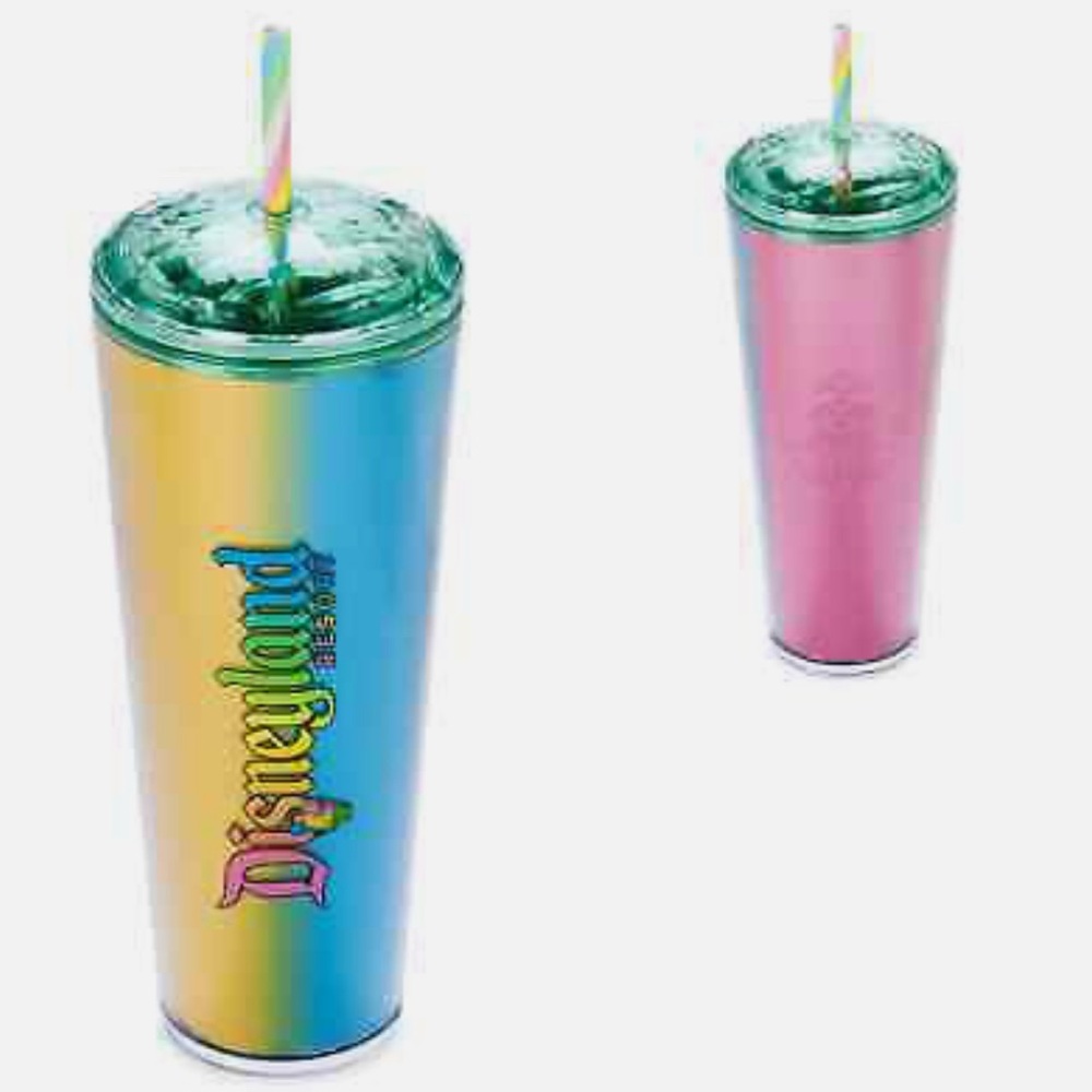 Disney Eats Shaved Ice Disneyland Starbucks Tumbler with Straw – Theme Park